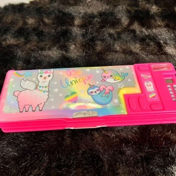 No Brand Other - Hot Focus Unicorn Multifunction Pencil Case,Pencil Box